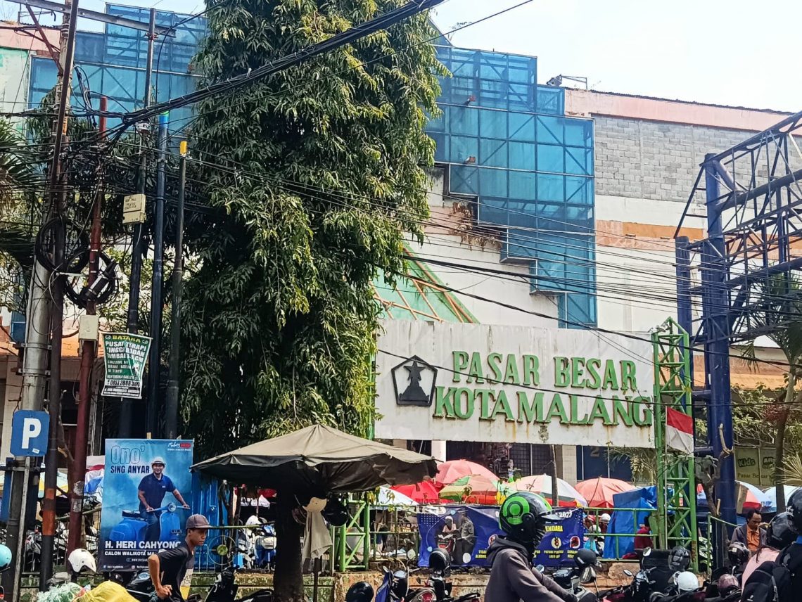 Revitalisasi Pasar Besar Malang Batal, Ketua DPRD: Tak Ada Bantuan APBN 2024 1 Pasar Besar Malang.