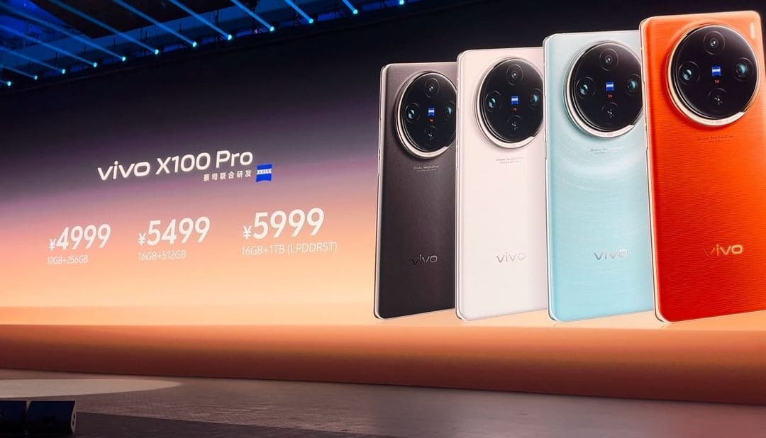 Harga terbaru Vivo X100 Series 2023.