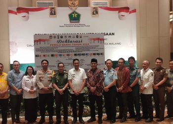 Deklarasi pemilu damai.