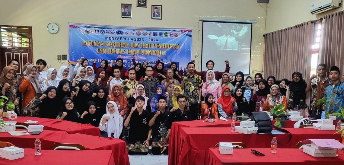 Monev PPL FKIP Unim Mojokerto Direspons Positif Sekolah Mitra, Beri Mahasiswa Bekal Terbitkan Artikel di Jurnal 1 PPL FKIP Unim.