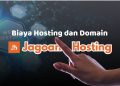 biaya hosting dan domain.