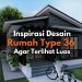 Desain rumah type 36 agar terlihat luas.