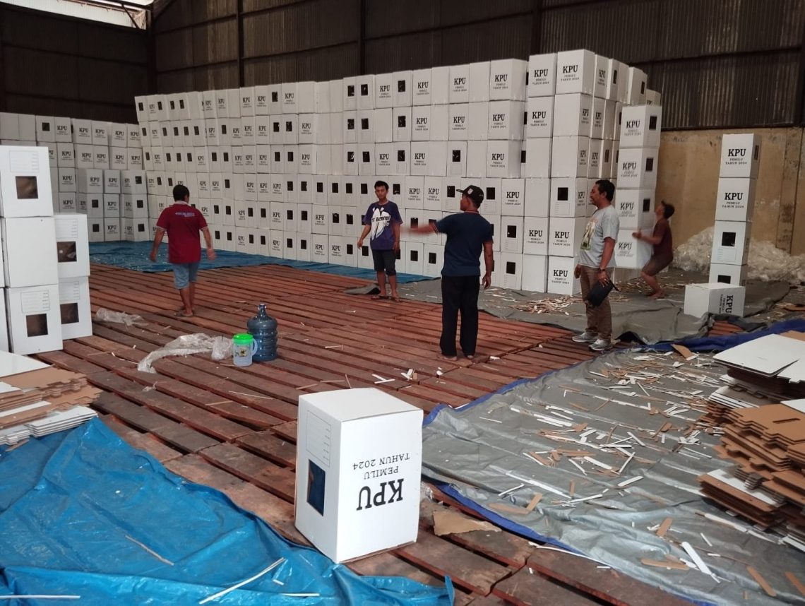 KPU Kabupaten Mojokerto.