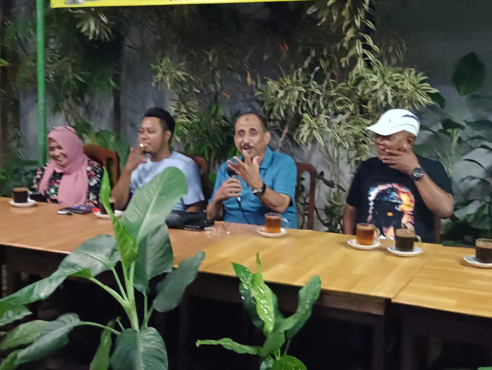 Caleg Nasdem Djamal Aziz.