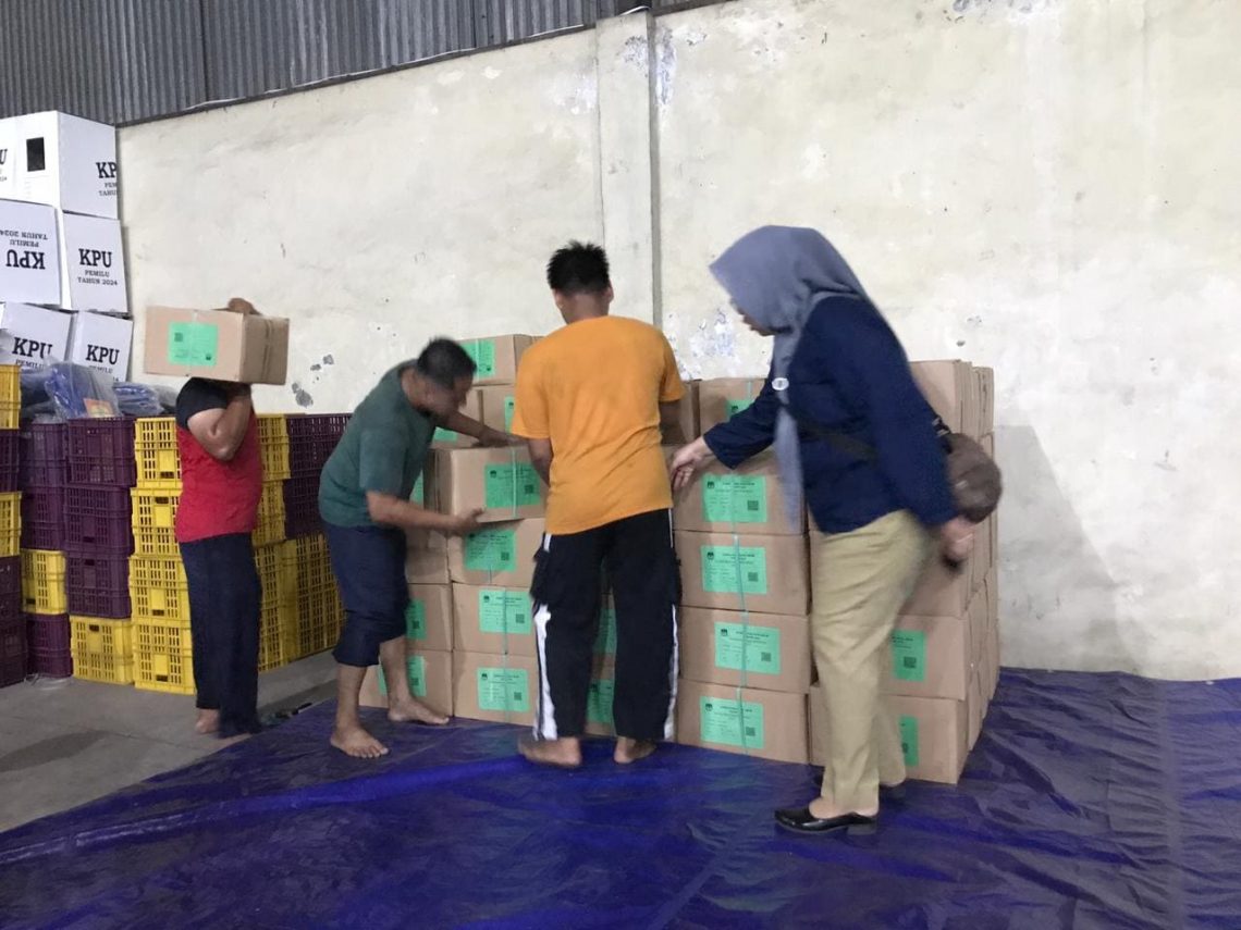 Surat Suara Pemilu DPRD di Kabupaten Mojokerto Datang Lagi, Baru untuk 3 Dapil 1 Surat suara.