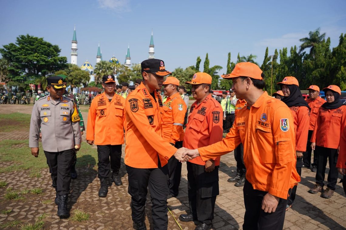 Hadapi Bencana Hidrometeorologi, Pemkab Tuban Gelar Apel Kesiapsiagaan 1 Bencana hidrometeorologi.