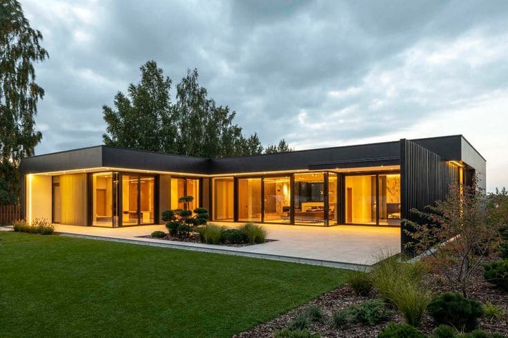 Inspirasi desain rumah sederhana 2024.