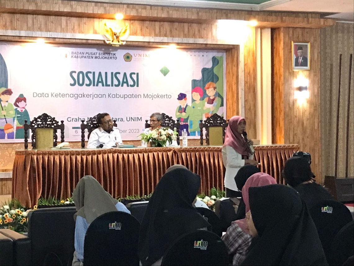 Data Ketenagakerjaan, BPS Kabupaten Mojokerto: Pekerja Masih Didominasi Lulusan SMA 1 Kota Mojokerto.