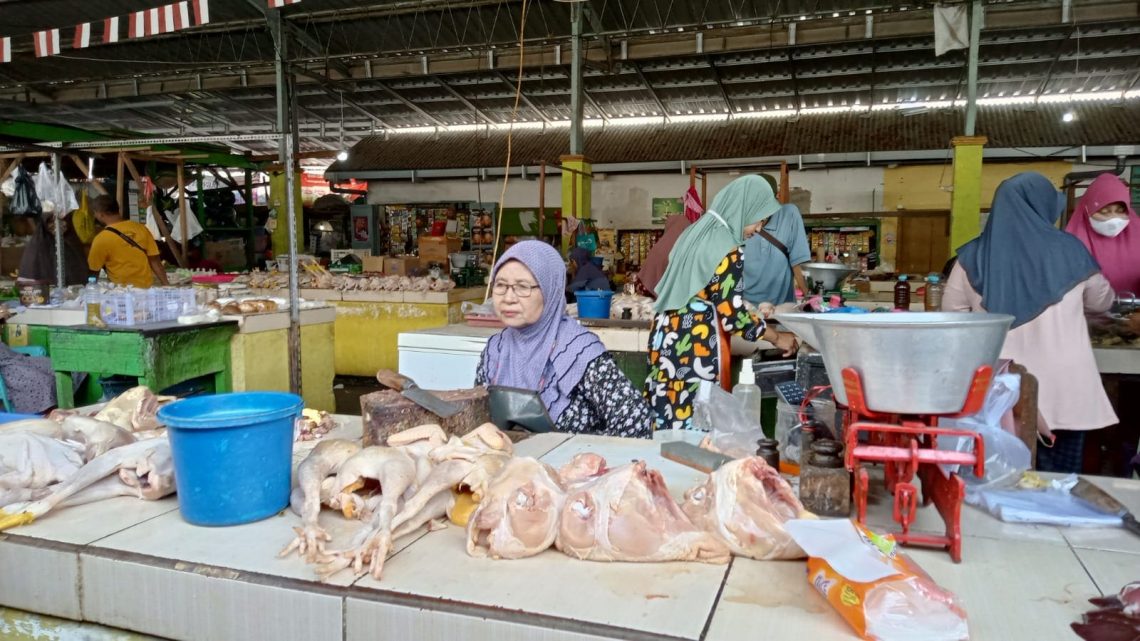 Harga daging ayam.