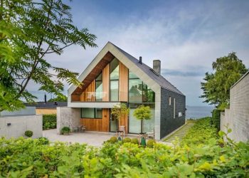 Desain rumah modern.