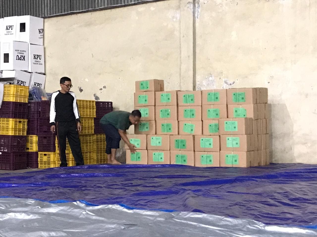 Surat Suara Pemilu DPRD di Kabupaten Mojokerto Datang Lagi, Baru untuk 3 Dapil 2 Surat suara di Mojokerto.