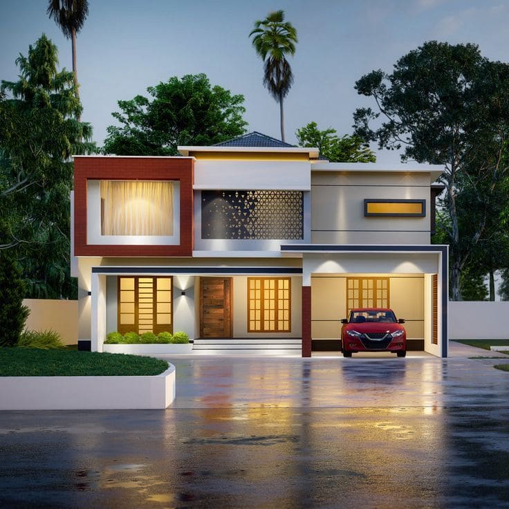 Desain rumah sederhana terbaru.