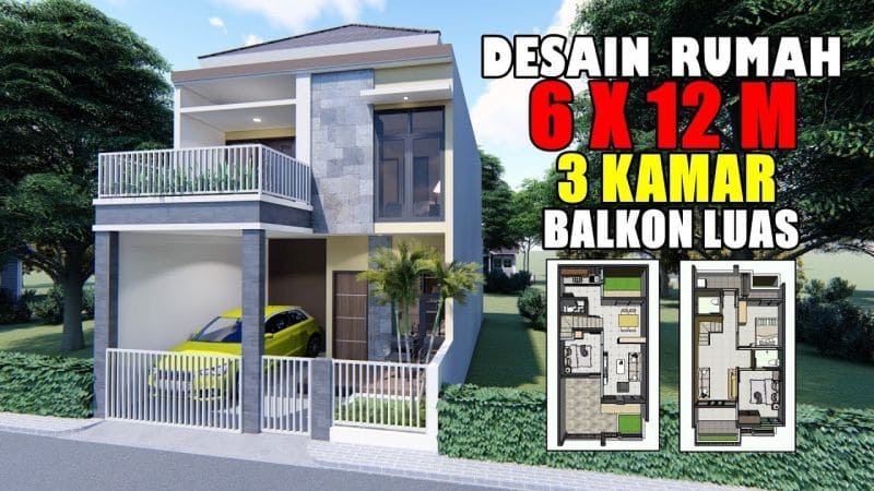 Contoh Denah Terbaru 2024: Bikin Betah 10 Desain Rumah Minimalis 3 Kamar yang Luas 6 Ide desain rumah minimalis 3 kamar terbaru.