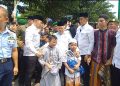 Antusias Warga saat Ma’ruf Amin Salat Jumat di Masjid Agung Jamik Bangil Pasuruan