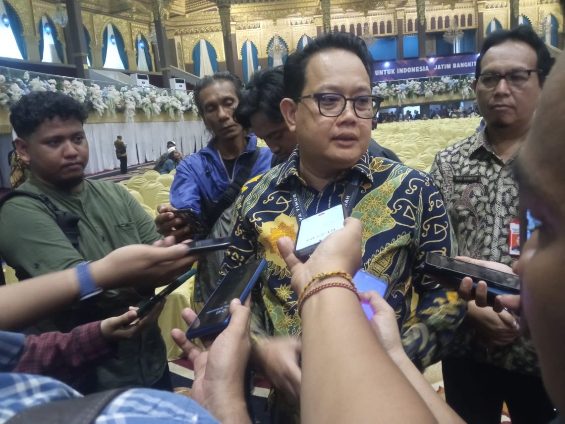Sekretaris Daerah Provinsi Jawa Timur, Adhy Karyono. Foto: Izzatun Najibah/Tugu Jatim