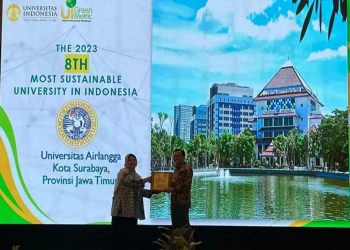 Kampus Ramah Lingkungan, Unair Surabaya Raih Penghargaan UI Green Metrics World University Ranking