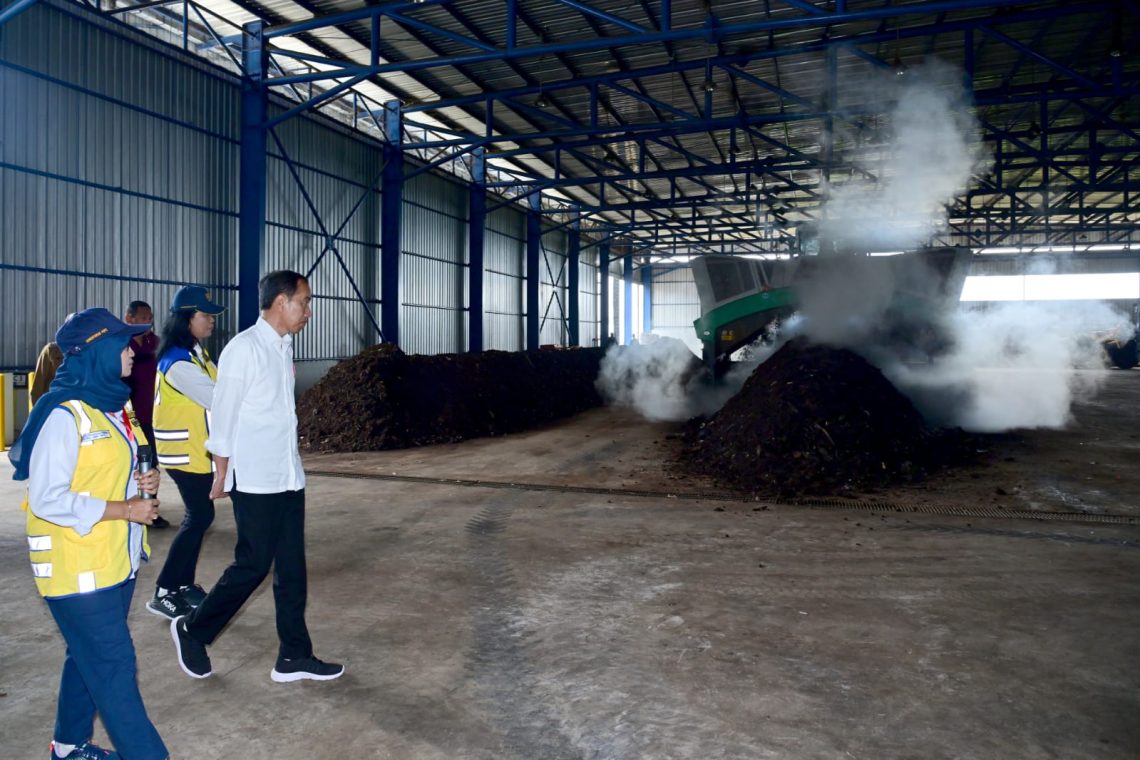 Telan Anggaran Rp237 Miliar, TPA Supit Urang Malang Diresmikan Jokowi 1 Presiden RI, Joko Widodo meresmikan TPA Supit Urang Kota Malang. Foto: dok Setneg RI