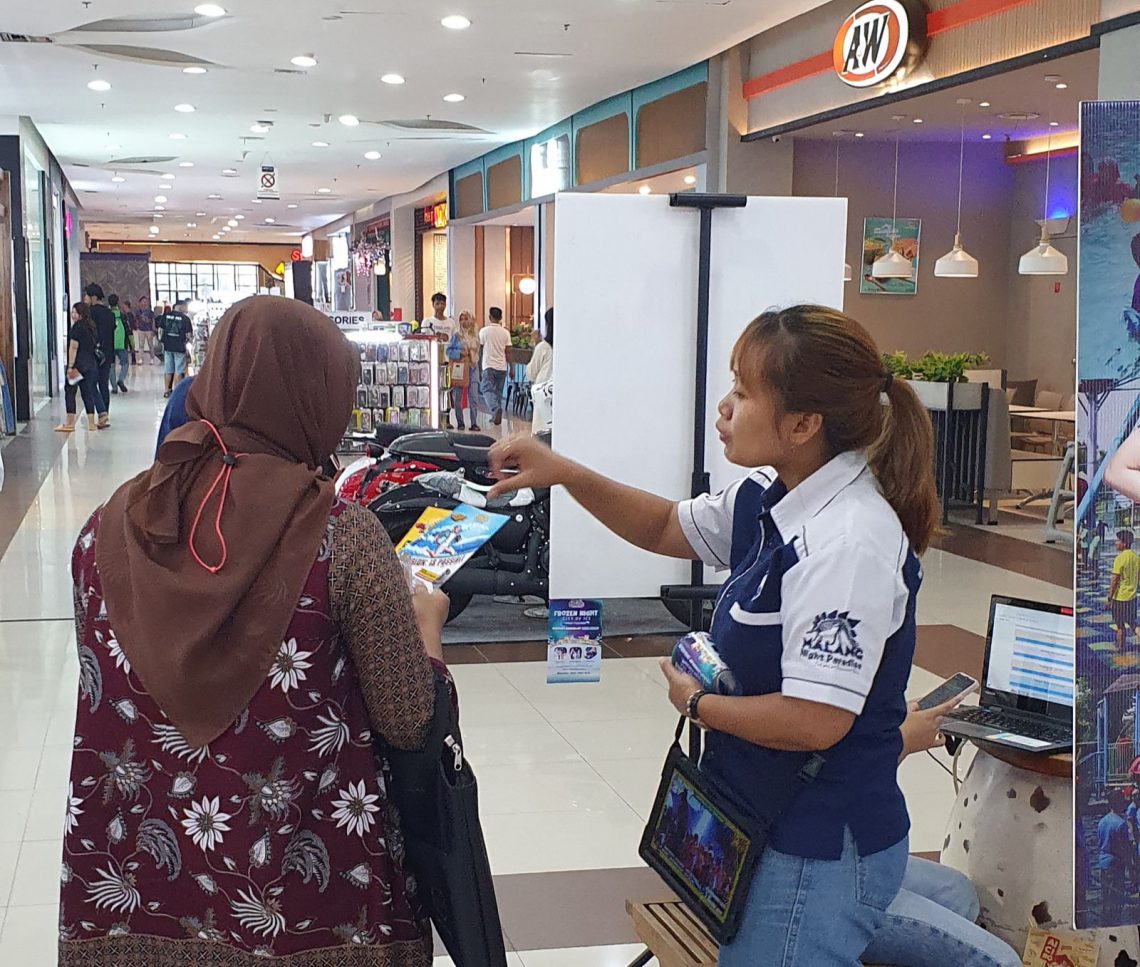 Booth Hawai Group Malang di Kediri Town Square. Foto: dok Hawai Group Malang