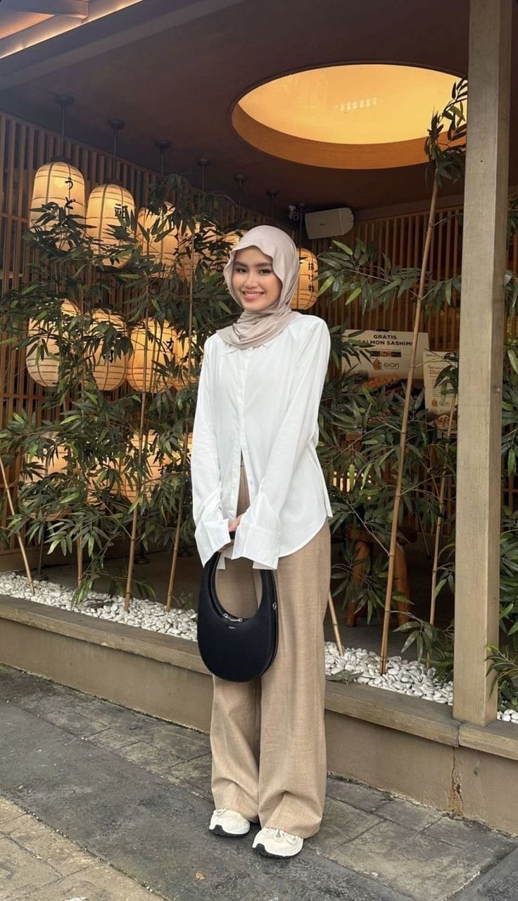 Model Kemeja Wanita Terbaru Lengan Panjang