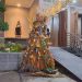 Unik, Pohon Natal dari Pelepah Pohon Siwalan Hiasi Gereja Katolik Santo Petrus Tuban