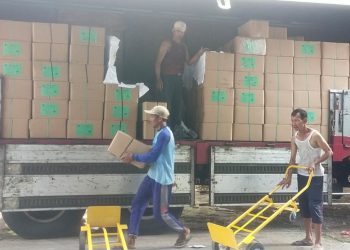 Surat Suara Pemilu Mulai Isi Gudang Logistik KPU Tuban