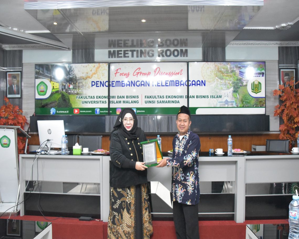 Kunjungan benchmarking FEBI UINSI Samarinda ke FEB Unisma. Foto: dok FEB Unisma