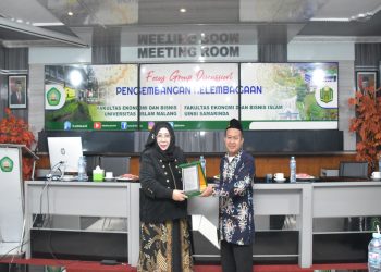 Jalin Kerja Sama, FEBI UINSI Samarinda Kunjungi FEB Unisma