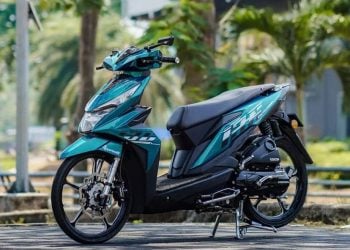 Modifikasi motor Beat.
