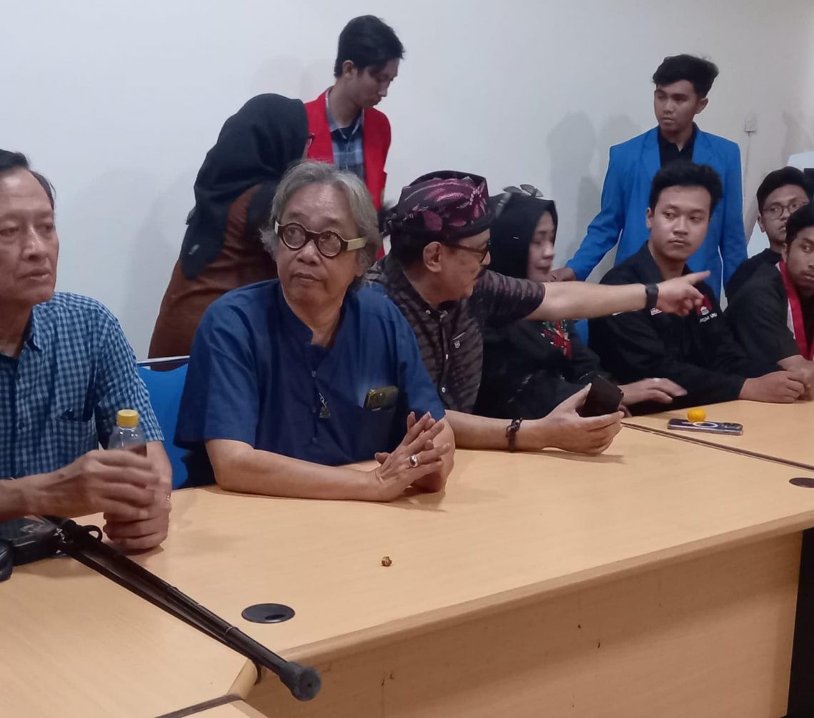 Polisi Klaim Tak Ada Unsur Intimidasi, Butet Kartaredjasa: Saya Tidak Menuduh! 1 Butet Kartaredjasa.