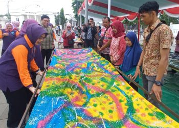 Batik ciprat.
