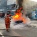 Kronologi Mobil Sedan Dosen UB Terbakar di Jalan Watugong Malang Diduga Korslet 8 Mobil dosen UB.