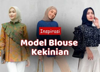 model blouse kekinian