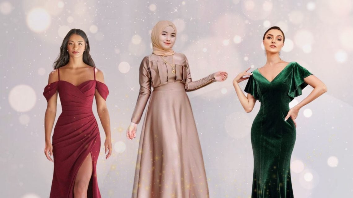 7 Model Gaun Pesta Modern, Bikin PeDe Tampil Glamor dan Elegan 1 Model Gaun Pesta Modern