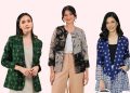model blazer batik untuk wanita gemuk