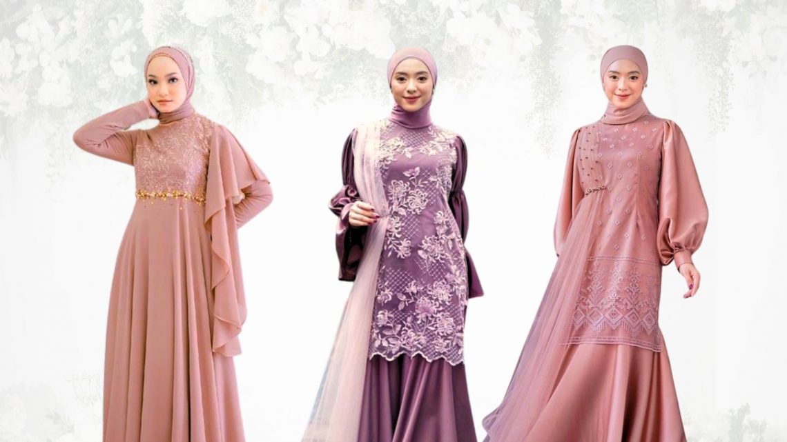 Model Gaun Brokat Mewah Terbaru