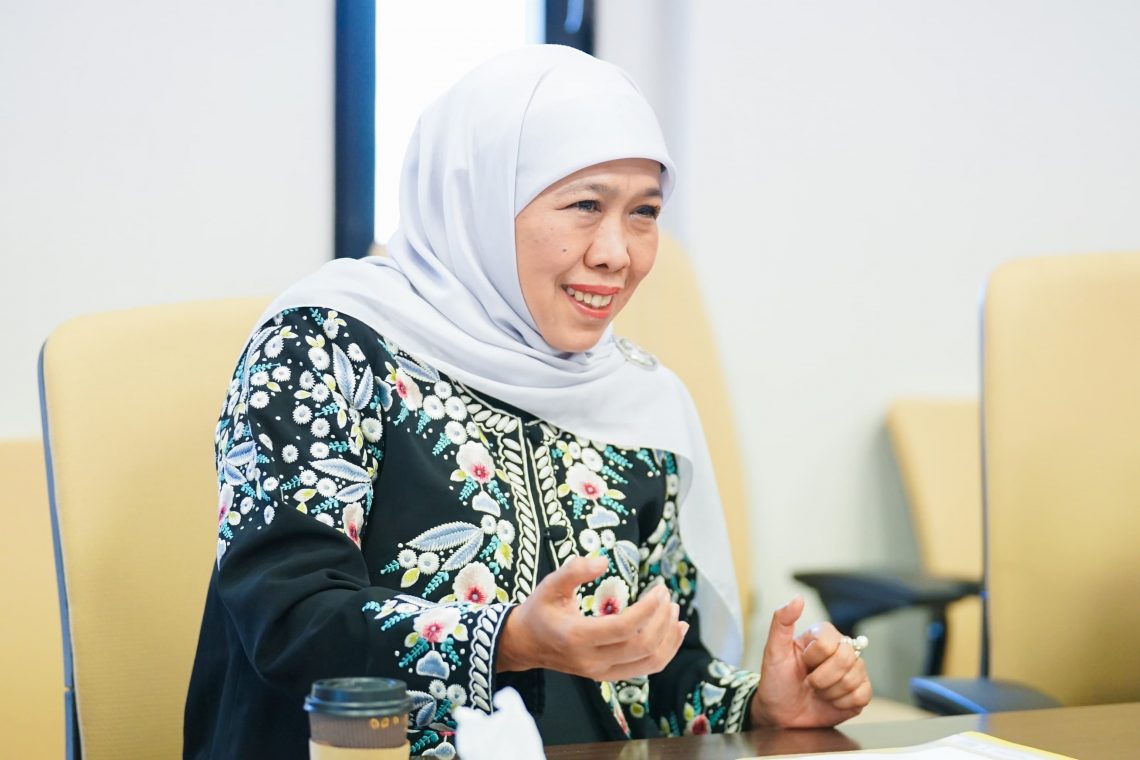 Gubernur Khofifah.