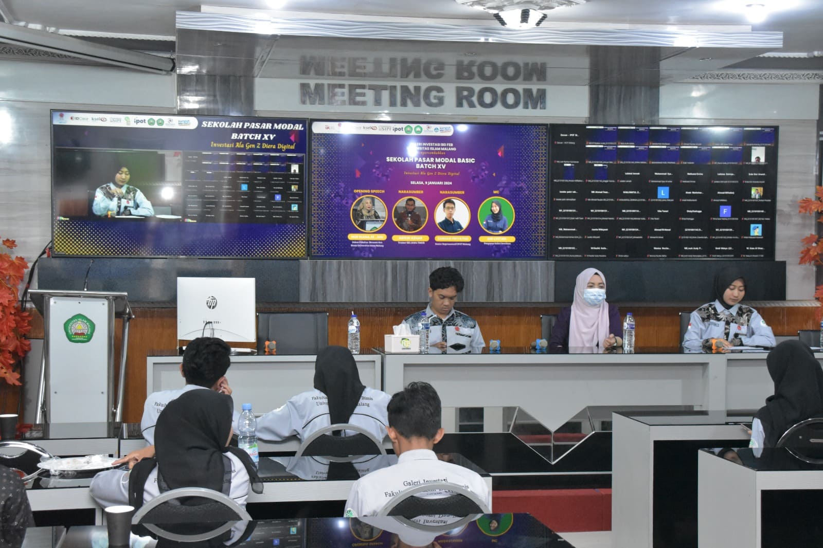 Sekolah Pasar Modal di FEB Unisma.