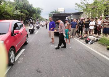 Tabrakan 2 Sepeda Motor di Tuban, 1 Orang Meninggal