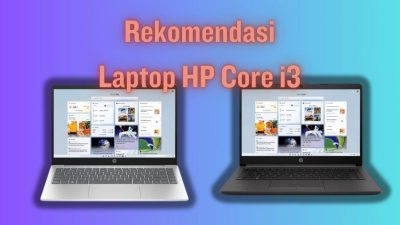 Laptop HP Core i3.