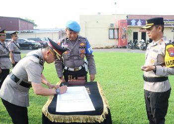 3 Pejabat Utama Polres Mojokerto Kota Dimutasi