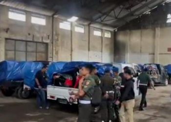 Gudang Penampungan Kendaraan Curian Ditemukan di Sidoarjo