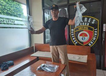 Bawa Senjata Tajam, 8 Pelajar Asal Lamongan Diamankan Polres Tuban