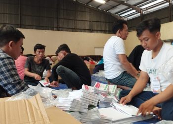 Sepekan Sortir dan Lipat Surat Suara, Ini Temuan Bawaslu Kabupaten Mojokerto