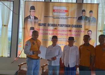Hanura Jadi Parpol Ketiga Beri Rekom Wabup Mojokerto Maju Pilkada 2024