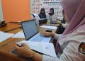 Ribuan Orang Memilih Coblos Pemilu 2024 di Luar Tuban