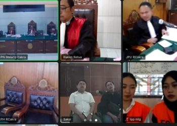 Terkait Promo Judi Online, 2 Selebgram Kota Batu Divonis Penjara