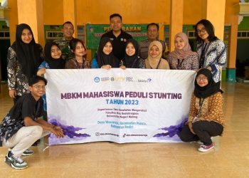 Sosialisasikan Gerakan Dashat, Mahasiswa Universitas Negeri Malang Sasar Desa Wonorejo Kediri