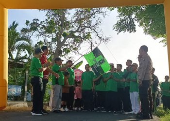 Jalan Sehat Warnai Pengukuhan dan Silaturahmi Lintas Generasi MR KAHMI di Pamekasan