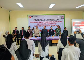 Sah, 3.690 Pengawas TPS di Tuban Mulai Bekerja