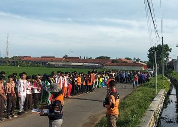 Forum Pengurangan Risiko Bencana Pamekasan Cegah Banjir Dengan Bersih-bersih Sungai